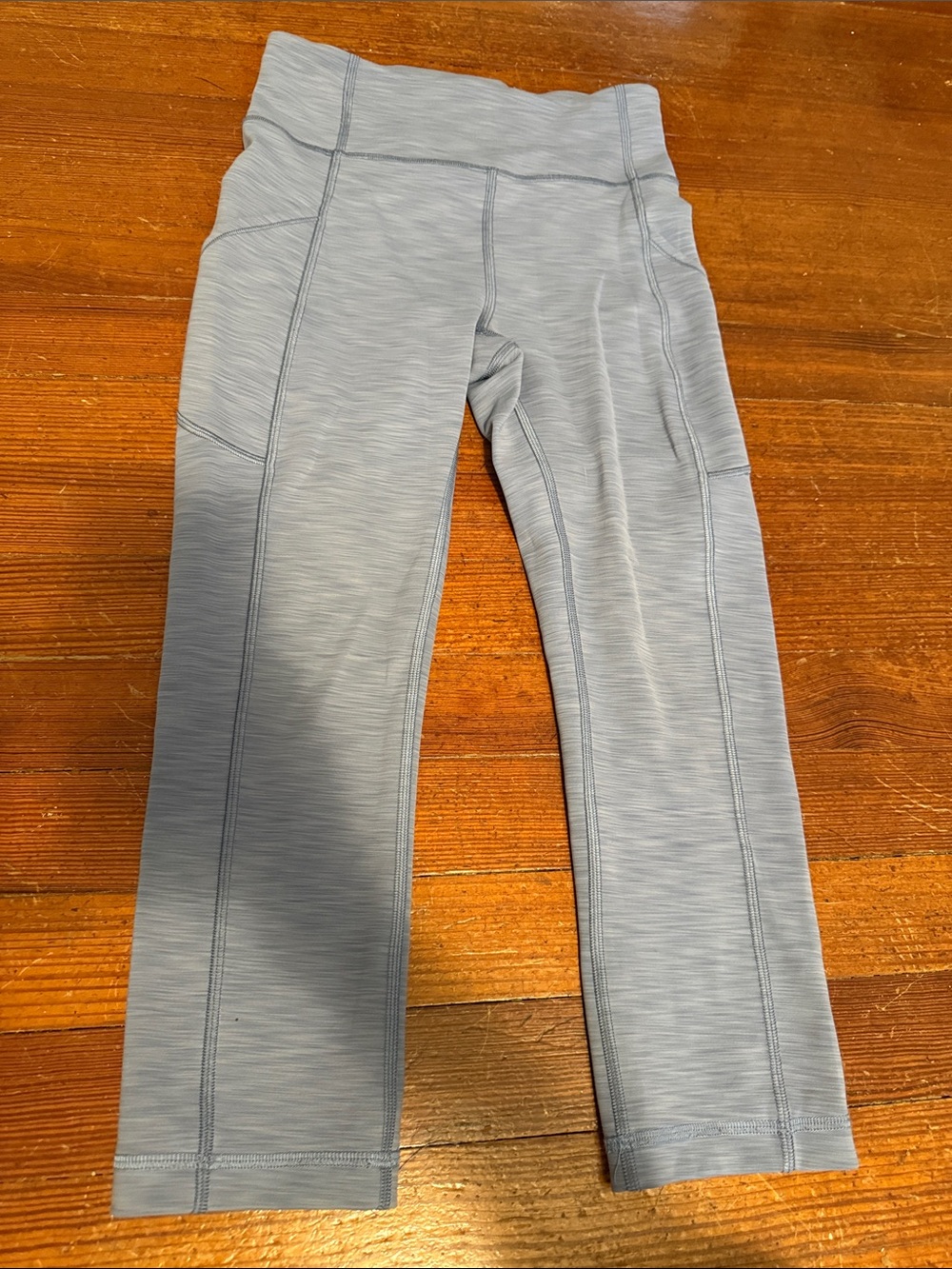 LULULEMON Blue Purple Invigorate 7/8 Tight 4